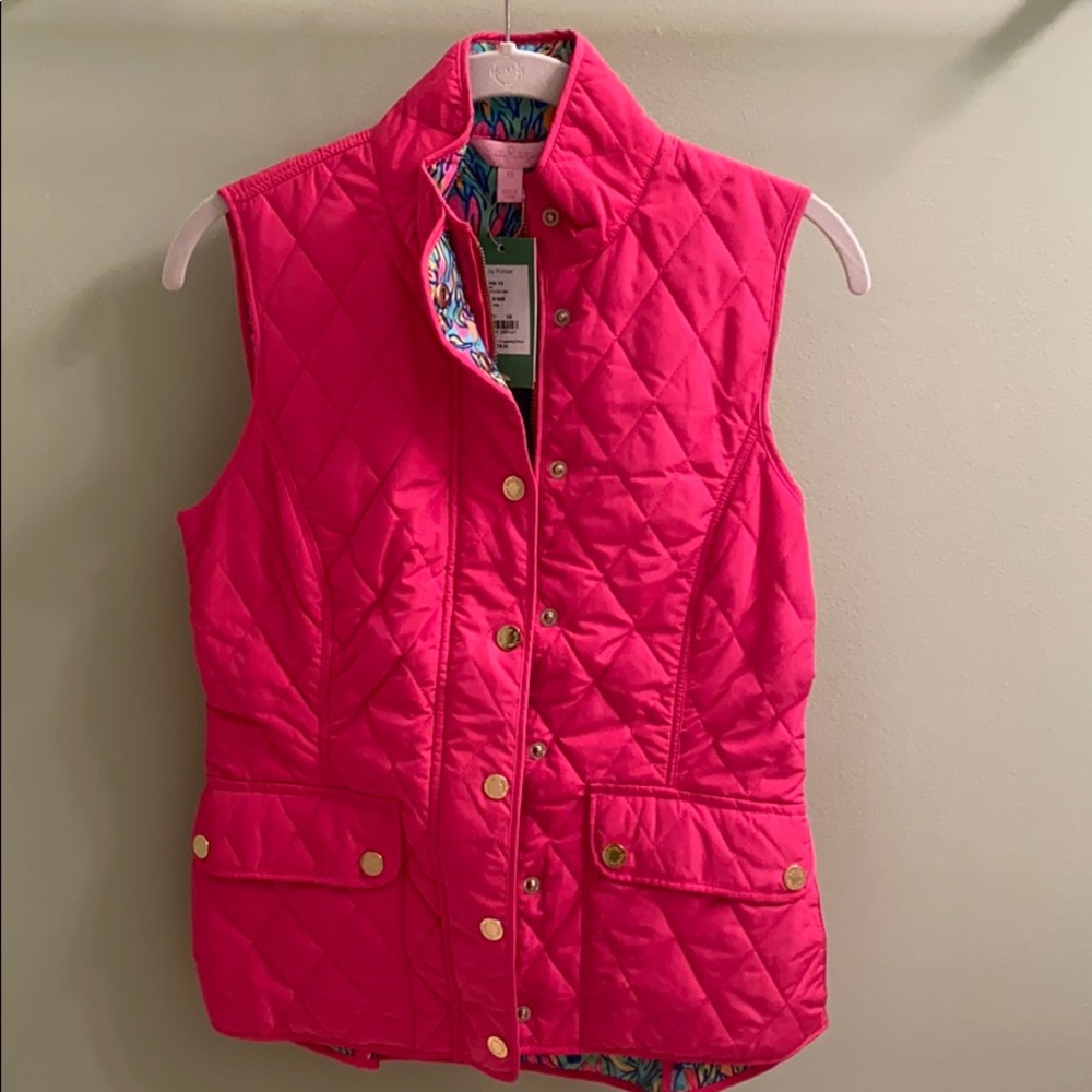 Lilly Pulitzer pink vest
